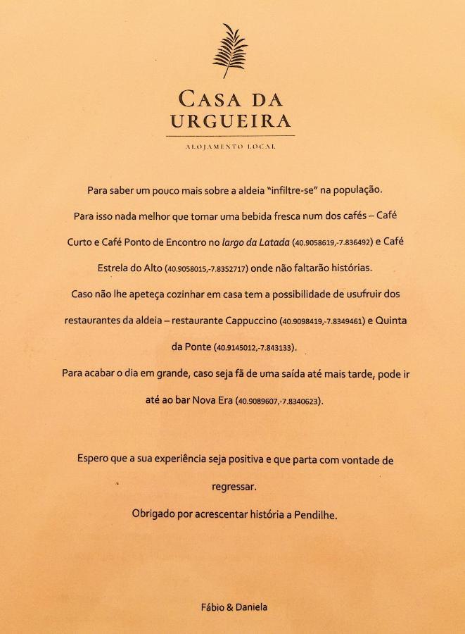 Willa Casa Urgueira Pendilhe Zewnętrze zdjęcie